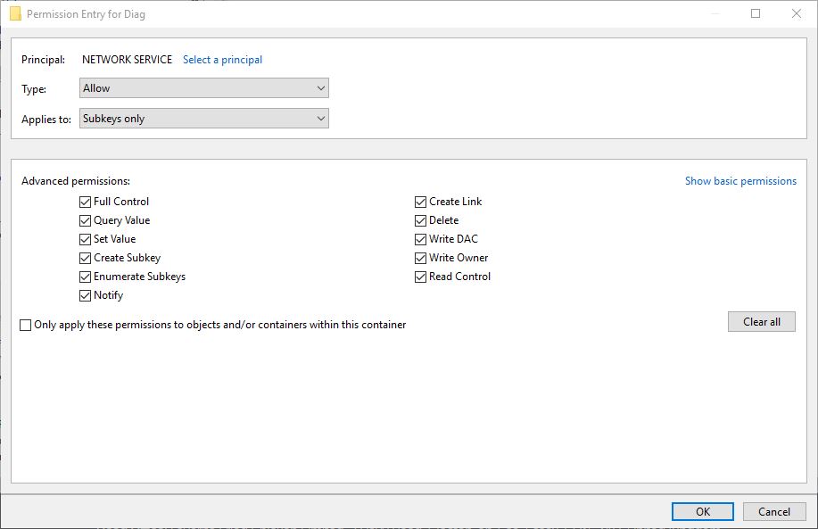 Fix Volume Shadow Copy Service Acccess Is Denied Error 2